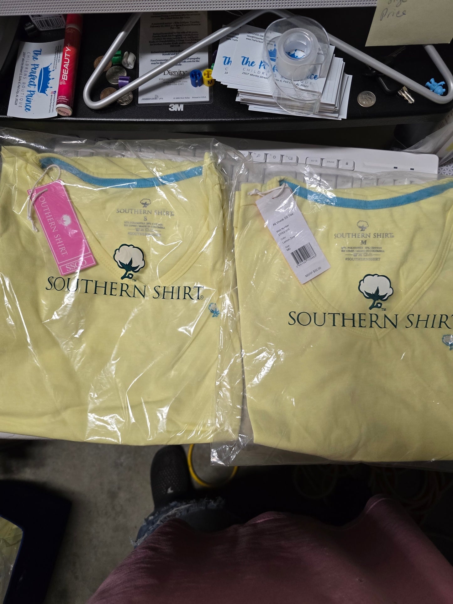 Yellow Short Sleeved Tee