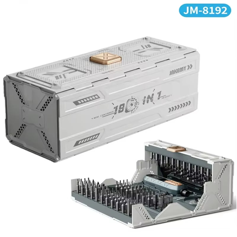 180-Piece Precision Screwdriver Tool Set for Repairing Mobile Phones, Computers, Tablets and Glasses