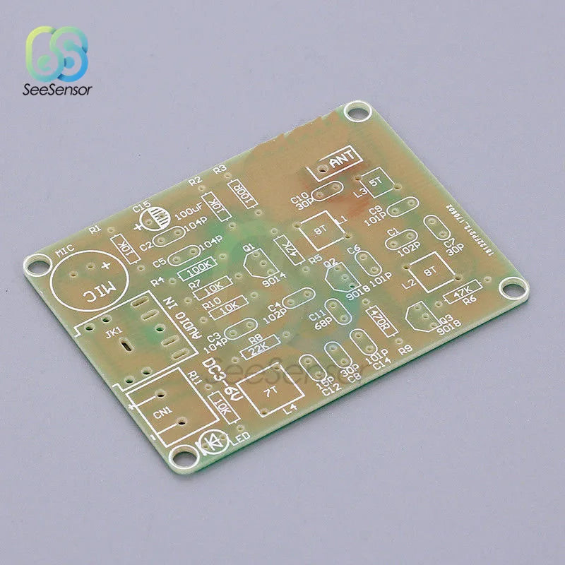 DC 3-6V FM Wireless Transmitter Module Kits 76-108Mhz Frequency Modulation Wireless Microphone Module Board Parts DIY Electronic