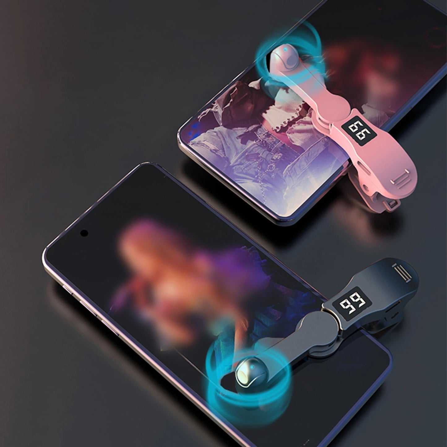 Digital Auto Screen Clicker USB Game Screen Touch Tapper 108 Gears Finger Clicking Simulator for Smart Phone Apps