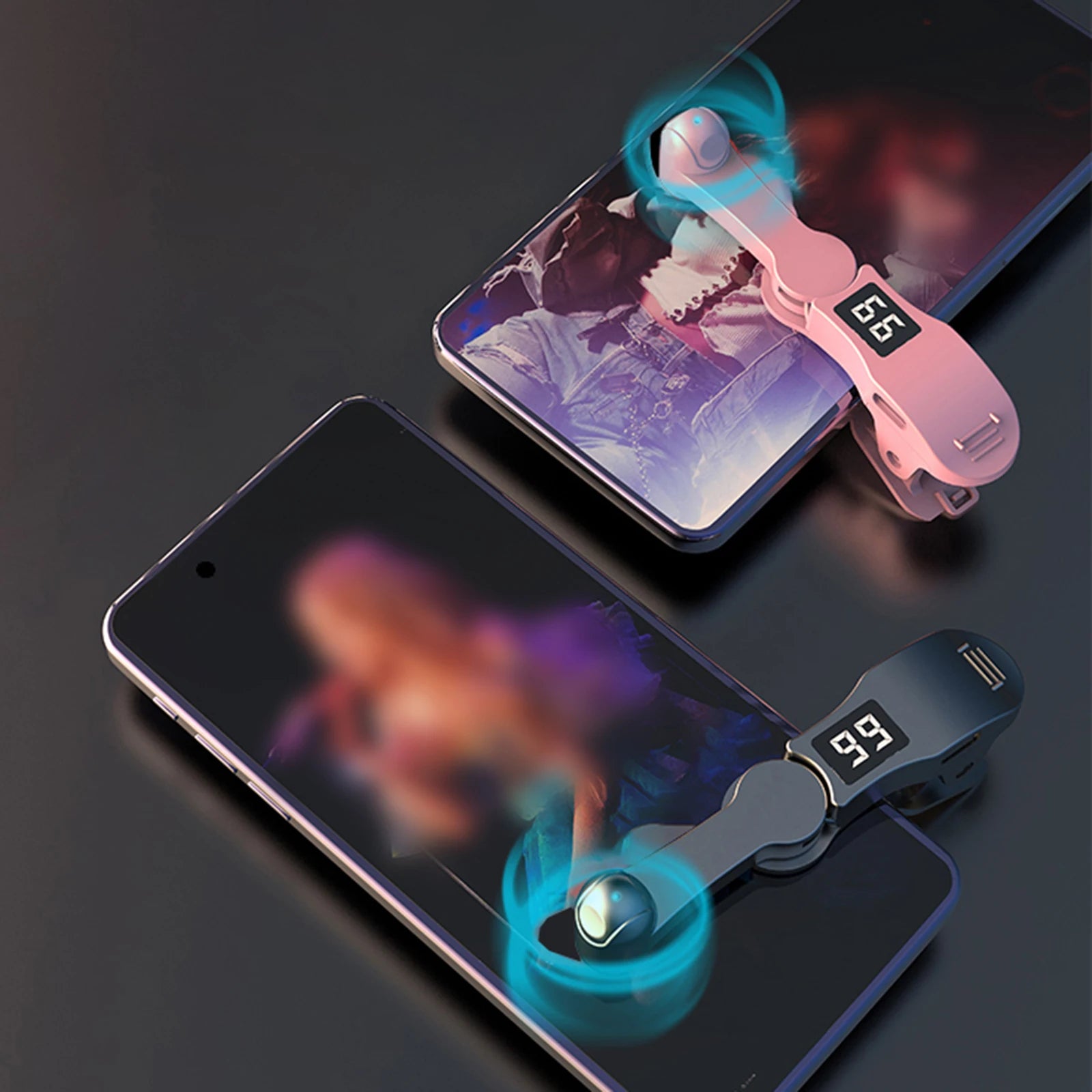 Digital Auto Screen Clicker USB Game Screen Touch Tapper 108 Gears Finger Clicking Simulator for Smart Phone Apps