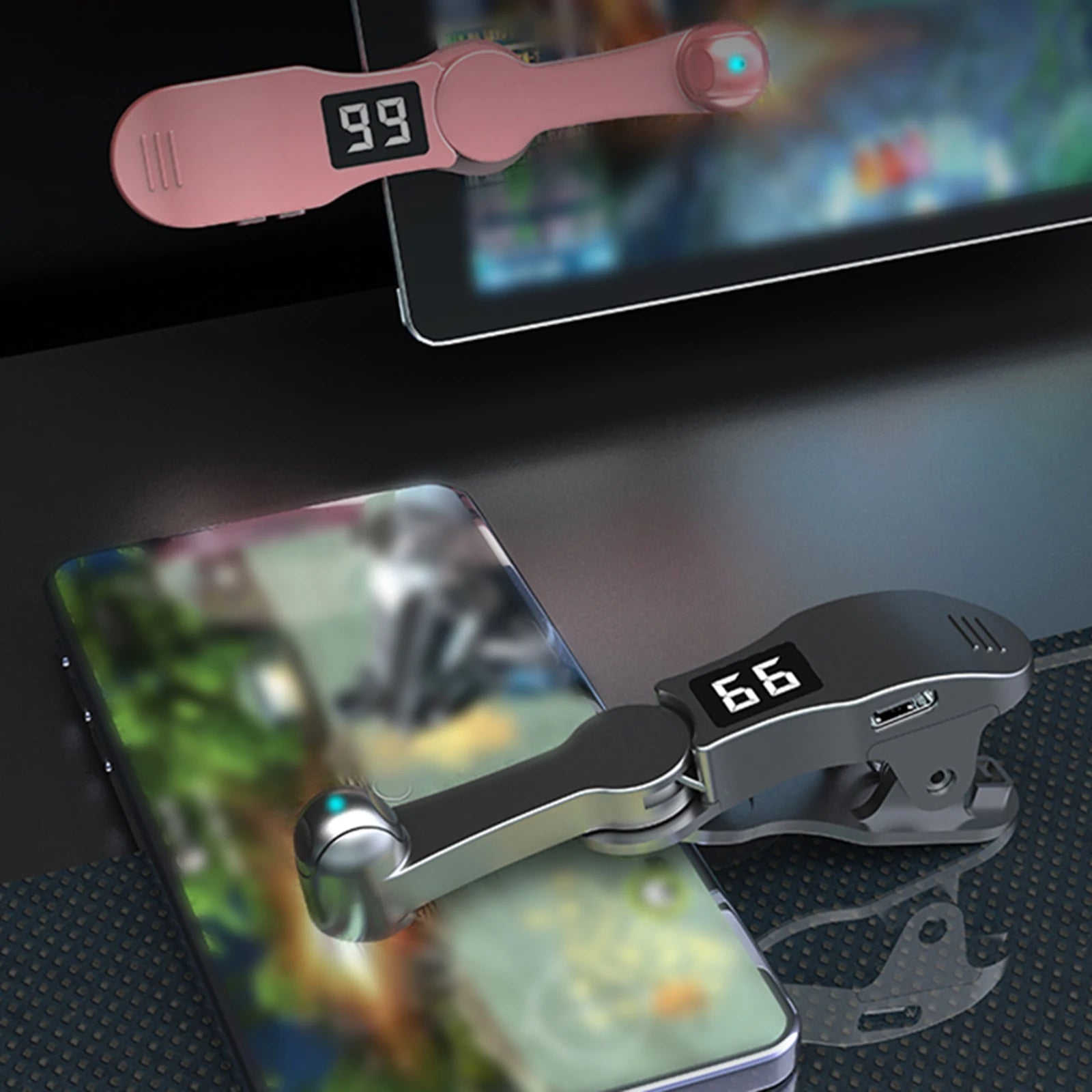 Digital Auto Screen Clicker USB Game Screen Touch Tapper 108 Gears Finger Clicking Simulator for Smart Phone Apps