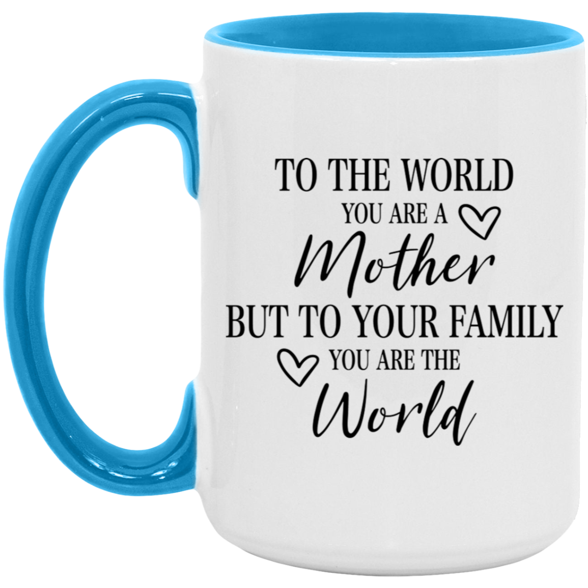 Mother World 15oz Accent Mug