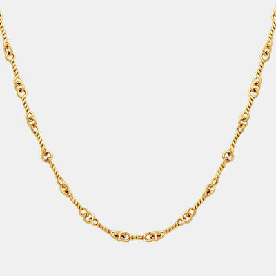 Titanium Steel Chain Link Necklace